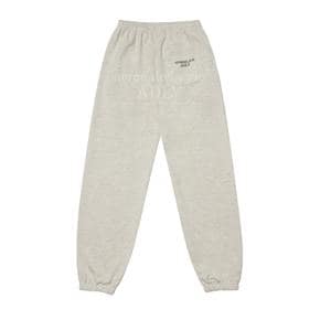 ESSENTIAL LOGO PANTS OATMEAL - 에션셜 로고 팬츠