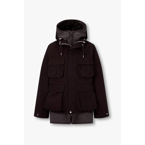 남성 레이어드 립스탑 블루종 (초코) 6425301114000