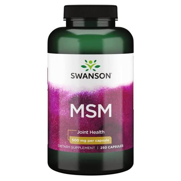스완슨 MSM식이유황 500mg 250정 캡슐 B002B8RYBWP