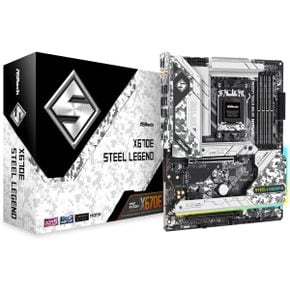 미국 애즈락 메인보드 ASRock 마더보드 X670E Steel Legend Support AMD AM5 RYZEN 7000 Series