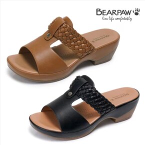 베어파우(BEARPAW) LUX  웨지  슬리퍼 (womens) 2종 택1  K2813QBW