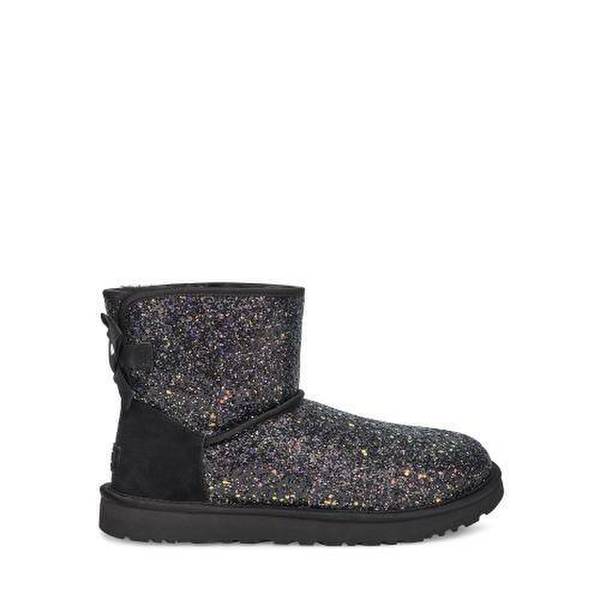 (시즌오프)(면세정상가254,077원)[UGG](Women)Classic Mini Bow Cosmos_BLACK