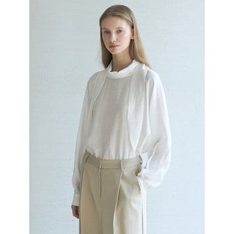 누토프 Duns Blouse_Ivory