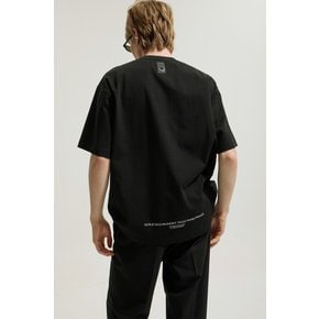 [여주점] [이로] 남성 Flux 심볼 로고 반팔 티셔츠 IQTAM25752BKX