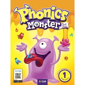 (중고/상)Phonics Monster 1 : Student Book 2/E (with App)