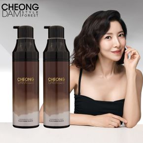 청담스타일 포레스트 블랙체인지 샴푸 200ml (자연갈색) x 2개