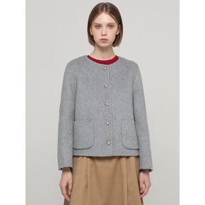 Wool handmade jacket - Grey