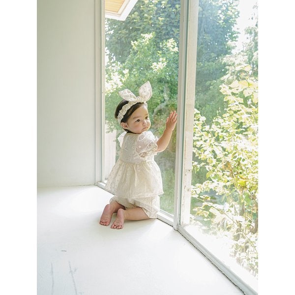 데이지 꽃밭 - 유아 블라우스 블루머 세트