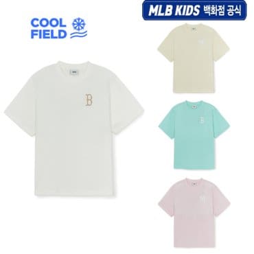 MLB키즈 [백화점 공식]25SS  스로고 썸머포티브 베이직 스몰 티셔츠 (4color) 7ATSB3353