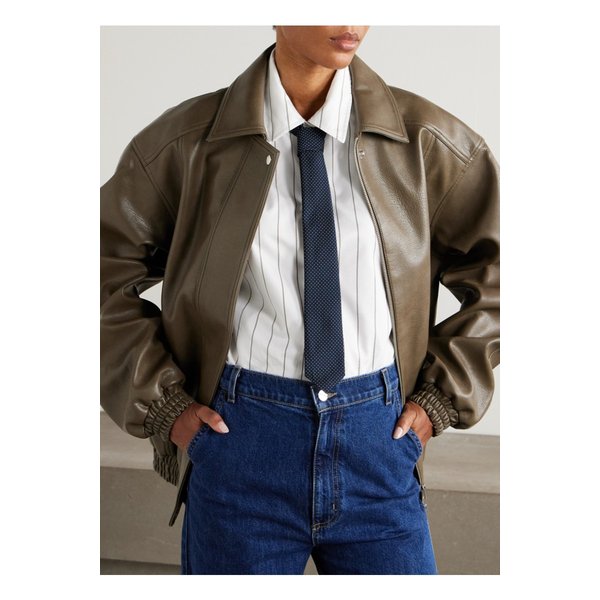 더프랭키샵 렌 폴카 도트 자카드 타이 블루 46376663162949623