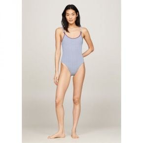 4765391 Tommy Hilfiger TH GS REFINED-SONE PIECE - Swimsuit ww ithaca anchor blue