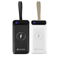 샤우어 무선충전 대용량 보조배터리 SH-W40 40,000mAh