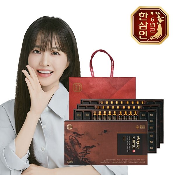[농협홍삼] 한삼인 홍삼진 선물세트 3세트+쇼핑백
