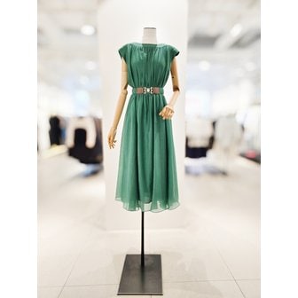 아이잗컬렉션 [파주점] 셔링 포인트 벨티드 플레어 원피스 CR6A0OP101