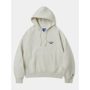 SIG ARCH LOGO WOMEN FLEECE HOODIE 옐로우오트밀