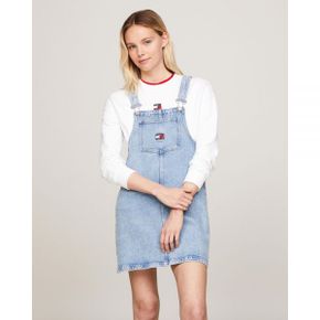 5433060 Tommy Hilfiger Denim Mini Pinafore Dress - Light