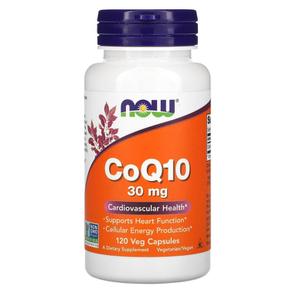 미국직구 NOW Foods 나우푸드 코큐텐 코엔자임 큐텐 30mg CoQ10 120베지캡슐