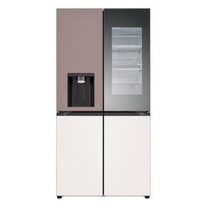 [LG전자공식인증점] LG 디오스 얼음정수기냉장고 오브제컬렉션 W824GKB472S (820L)(희망일)