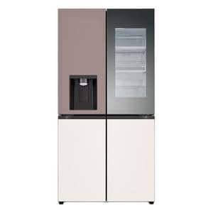 LG [LG전자공식인증점] LG 디오스 얼음정수기냉장고 오브제컬렉션 W824GKB472S (820L)(희망일)