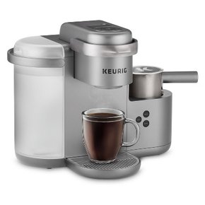 Keurig K-Cafe 스페셜 에디션 1인용 K-Cup 포드 커피, 라떼 및 카푸치노 메이커 - 니켈