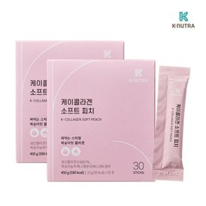 케이뉴트라 케이콜라겐 소프트피치 콜라겐 젤리 스틱 15g x 30포 2...