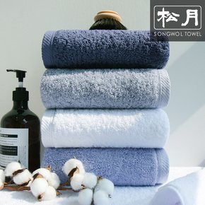 항균무지180g 호텔수건 추석선물 띠지 3매 크라프트 선물세트