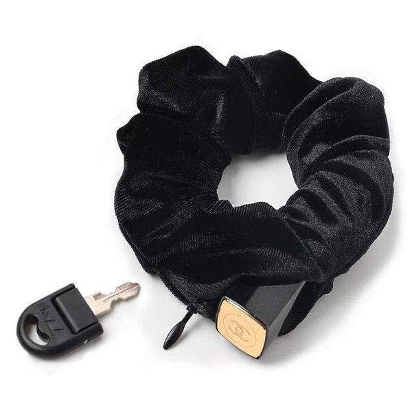 [옷자락] 여자 겨울 클래식 블랙 그레이 벨벳 곱창밴드 머리끈