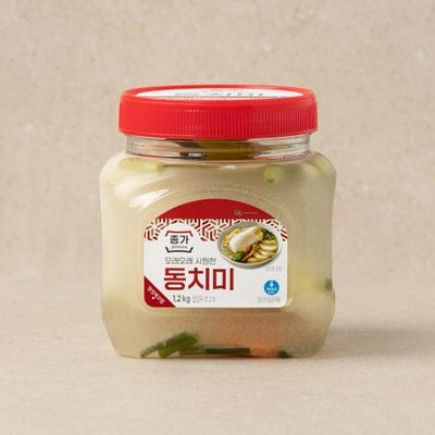 종가 시원한 동치미1.2kg PET