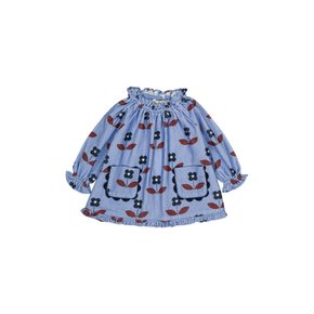 [공식스토어] 베이비 알루엣 BB 드레스 플로라 블루 AW25-ALBDFBL