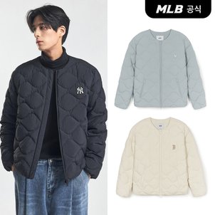 MLB [엠엘비코리아공식] [MLB] 베이직 U넥 경량 숏패딩 (3 COLOR)