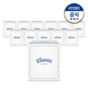 크리넥스 홈냅킨 퓨어화이트 130매 x 12입