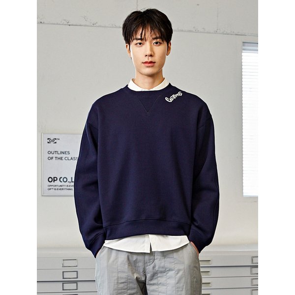 프린세스라인 기모쭈리 맨투맨 CFUCOWKMTA02 NAV