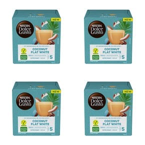 네스카페 돌체구스토 코코넛 플랫 화이트 Nescafe Dolce Gusto Coconut Flat White 12개입 4개