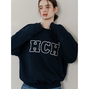 HCH NEEDLEWORK SWEATSHIRT_NAVY