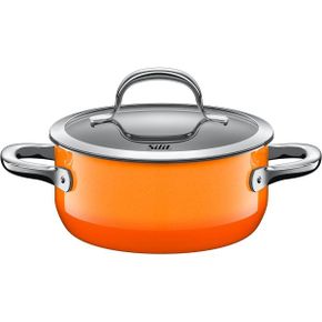 영국 wmf 냄비 Silit pan O 16cm approx. 1.3l passion orange. Pouring rim made in Germany ho