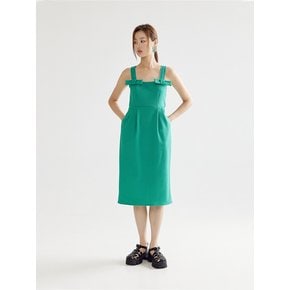 MERMAID MIDI DRESS - GREEN