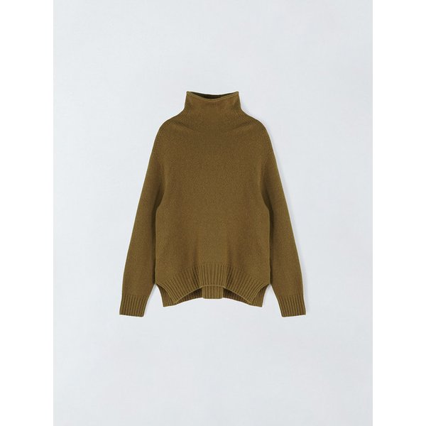 울 블랜디드 터틀넥 니트 S5HW085