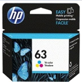 HP F6U61AA (NO.63) (칼라/정품잉크/표준용량/165매 (WAF3585)