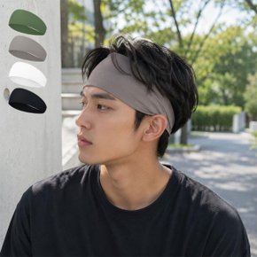 여자 깔끔한 데일리 메이크업 와이드 헤어밴드