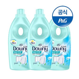 다우니 [플친]다우니 생화향기/실내건조/삶음파워 섬유유연제 1L 3개 + 다우니 450ml[S494]..