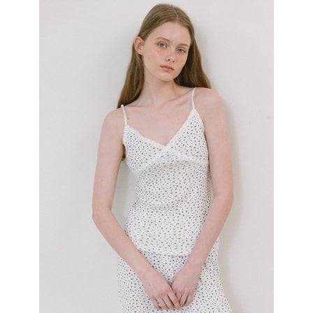 라미네즈 Flower Lace Sleeveless - Ivory