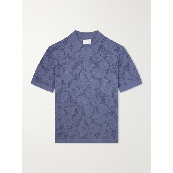 NN.07 라이언 플라워 60019 코튼 폴로 티셔츠 46376663163008012