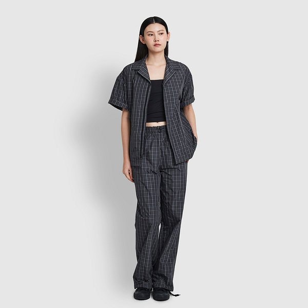 [공용] 사각사각 오픈카라 반팔 셔켓 [S~XL] J116203535084