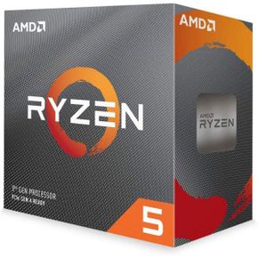 미국 AMD 라이젠 Ryzen 5 3600 6Core 12Thread Unlocked Desktop Processor with Wraith Stealth