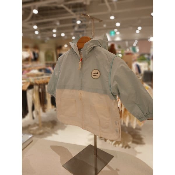 [부산점] 컬러블럭바람막이점퍼 (3411411002)