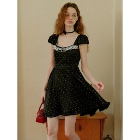 Cest_Polka dot petite dress