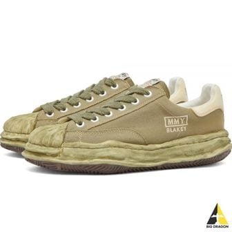 미하라야스히로 A11FW716 KHAKI (블레이키 VL OG솔 캔버스 로우탑 스니커즈)