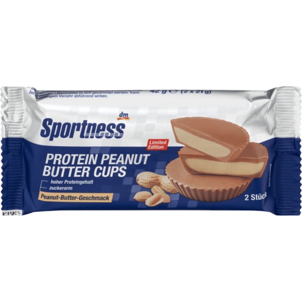 디엠 스포츠니스 Sportness 프로틴 바 피넛 버터 컵 42g