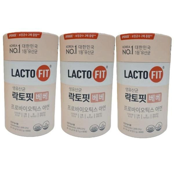 [종근당건강] 종근당건강 락토핏 베베 60포 x 3개 (S39138821)