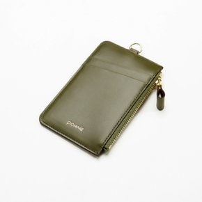 Ane ZIP CARD HOLDER_OLIVEKHAKI